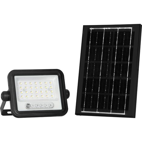PROIETTORE A LED 'CCT' CON PANNELLO SOLARE 50W / 700 lumen (1/5)