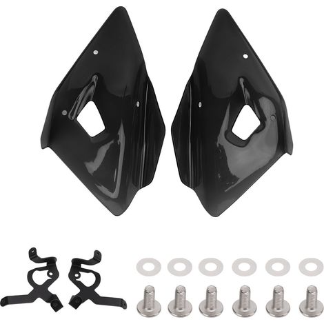 Clignotant latéral Moto Déflecteur d'Air Garde Protection avec Support Remplacement pour R1200GS LC 2013-2019 Noir (1/5)