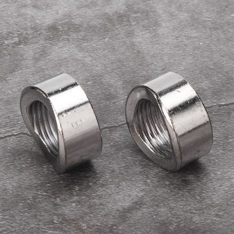 2x Nutmutter für Lambdasonde, Gewinde M18 x 1,5, Eisen, 2er-Pack (1/5)