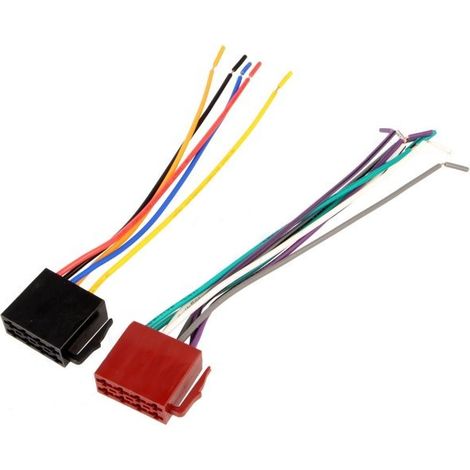 Câble DIN Autoradio ISO Femelle 5+8Pin ISOCAR1