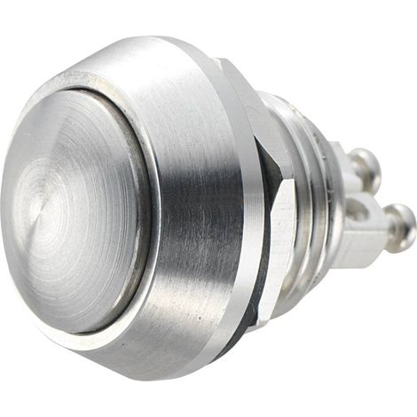 TRU COMPONENTS 701256 GQ12B-S Pulsante antivandalo 48 V/DC 2 A 1x Off / (On) Momentaneo IP65 1 pz. (1/3)