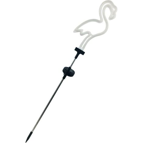Lampe Solaire De Jardin Motif Flamant Rose Étanche Led Décoration Pelouse (1/5)
