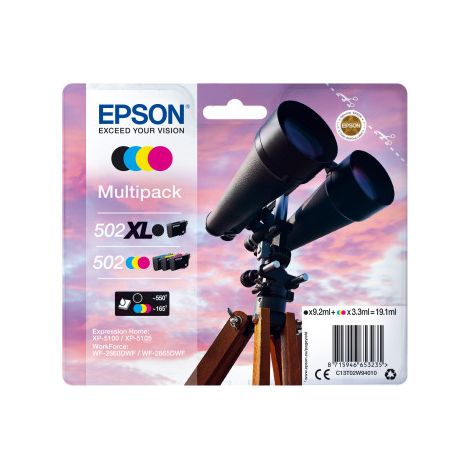 Epson 502/502XL Multipack - 4er-Pack - 19.1 ml