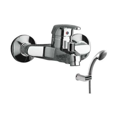 TRES 17017002 ECO-TRES Grifo Bañera-Ducha Ducha Antical y flexo doble engatillado - ref: 17017002 (1/2)