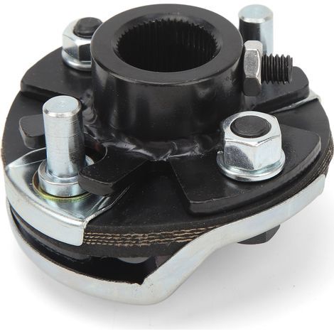 Remplacement de boîte métallique de coupleur de Joint de chiffon de direction cannelé 1 po 48 X 3/4 po 36 pour boîtes manuelles Chevy Corvette. (1/5)