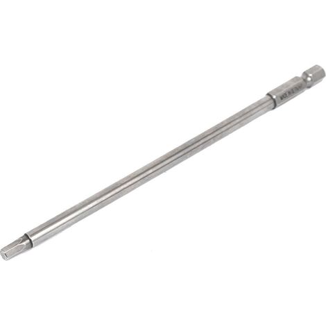 Embout Tournevis Queue hexagonale 1/4" magnétique 150mm long (1/4)