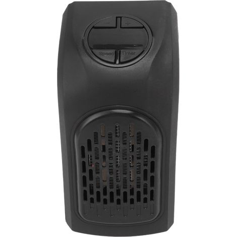 Chauffage d'appoint 400 W, prise murale, petit chauffage portable avec télécommande, prise UE 220 V (1/5)