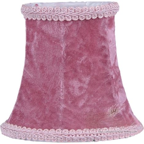Abat-jour en cristal pour lampe de lustre, abat-jour en tissu, vert, rouge, gris, flanelle, accessoires d'éclairage (1/5)