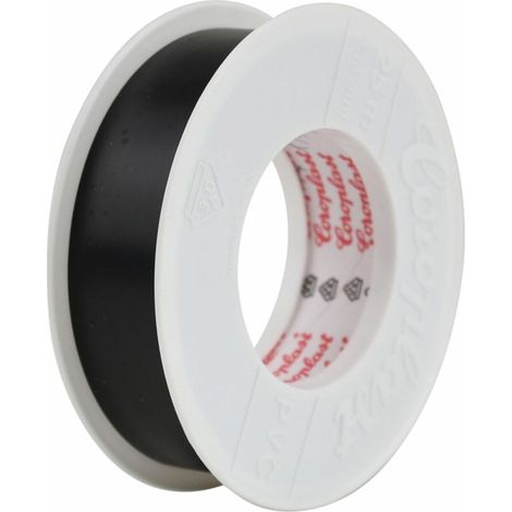 COROPLAST PVC-Isolierband 0,15x25mm 25m scharz Isolierband (1/2)