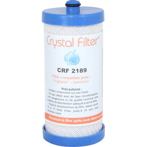 Filtre WF1CB - Filtre frigo PureSource / RG100 compatible Frigidaire - Crystal Filter® CRF2189 (1/5)