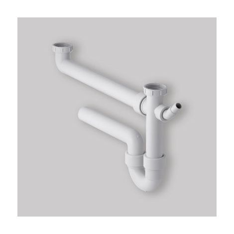 Sifone 2 Vie Per Lavello 1" 1/2 X 40 (1/5)