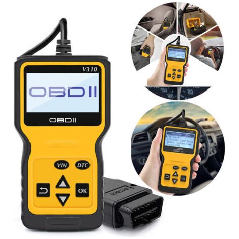 Scanner OBD2 universel – Diagnostic moteur pour tous véhicules OBD II depuis 1996 – Lecture et effacement de codes – Outil de diagnostic automobile - MP69033 (1/5)