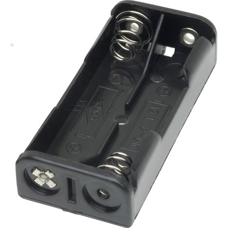 TRU COMPONENTS BH-421-3D Batteriehalter 2x Micro (AAA) Lötanschluss