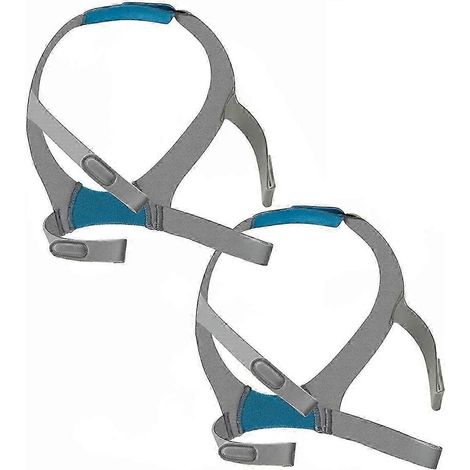 Lot de deux bandeaux de rechange compatibles avec le masque CPAP F30. (1/5)