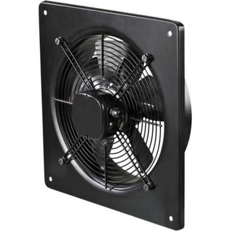 Ventilateur Axial Industriel Mural - En Acier - 860 M³/h - Silencieux 48 Db - Débit D'air