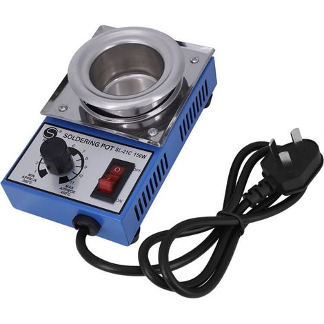ADT-3 30W Saldatore elettrico completamente automatico con ventosa e pompa dissaldante, spina UE 220V - Crezuo
