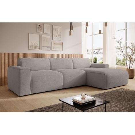 AX LIVING Couch Sofa L Form Didim mini Beige 310 cm breit, stilvoll R (1/5)