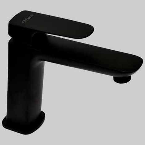 Mitigeur lavabo moyen "Nove" noir mat
