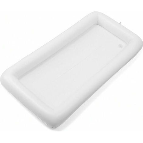Aufblasbare Servierbar, Salatbuffet, Eiswürfelbehälter, Getränkekühler für Picknick, Luau, Poolparty mit Ablassstopfen, 2er-Pack