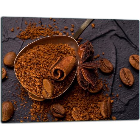 Glasschneidebrett 52x40 Kaffee (1/5)