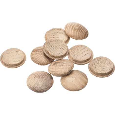 25 Pièces 30 X 25 mm Bouchons en Bois de Chêne Rouge (1/5)