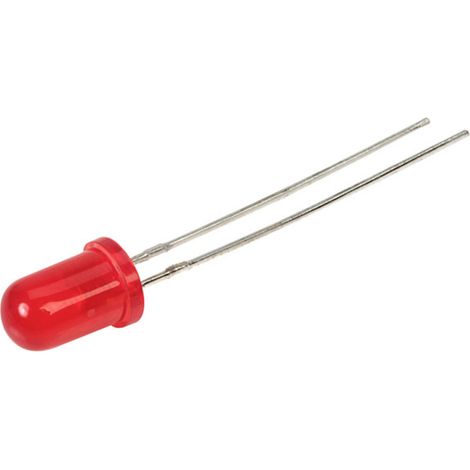 Kingbright LED bedrahtet Rot Rund 5 mm 5 mcd 30 ° 30 mA 1.7 V