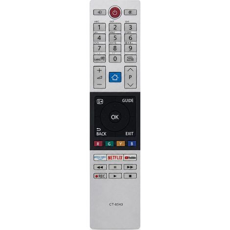 Telecomando TV Compatibile con Toshiba CT-8543 con Tasti Prime Video Netflix YouTube (1/5)