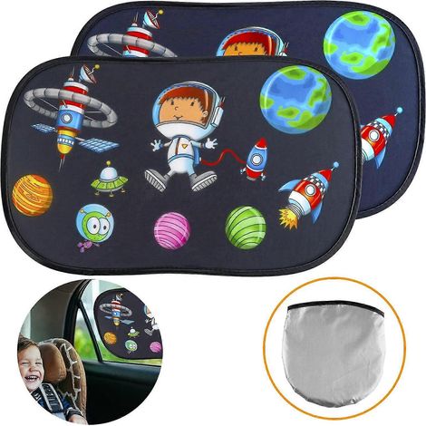 Pare-soleil auto pour bébé, pare-soleil de voiture avec protection UV, visières auto-adhésives pour bébés, enfants, adultes et animaux de compagnie (1/5)