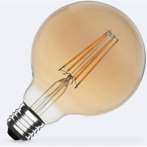 LED-Glühbirne Filament E27 8W 750 lm G95 Gold No Flicker 2700K Warmweiß