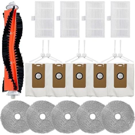 Brosse latérale principale pour aspirateur Ultenic MC1 avec potentiel de nettoyage complet avec accessoires de pièces de rechange (1/3)