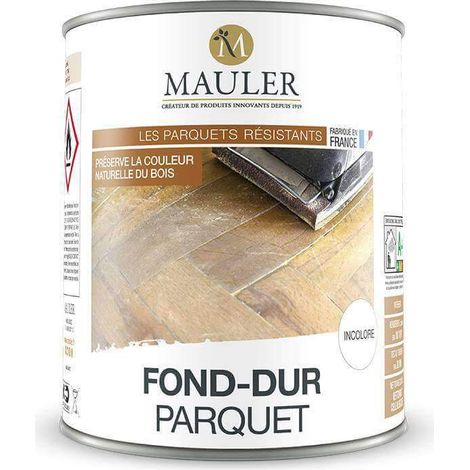 Sous couche bois avant vitrification - 1L Incolore - Qualité air A+ - Fond-Dur parquet Mauler