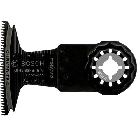 Bosch 25x BIM Tauchsägeblatt Starlock AII 65 BSPB Hard Wood 40 x 65 mm - 2608662032