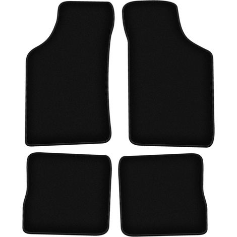 Tappetini base in velluto nero per: Citroen AX hatchback (1986-1998) (1/5)