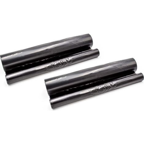 vhbw 2-Pack Thermal Fax Ribbon Replacement for Panasonic KX-FA136A, KX-FA136 for Fax Machine - Compatible Fax Roll 100 m Without Chip