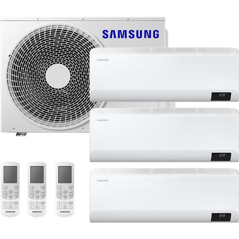 Samsung Climatizzatore Trial Split Inverter Cebu WiFi 9000+9000+9000 BTU R32 AJ052TXJ3KG