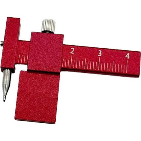 Model Equilateral Ruler Parallel Lines Create Contour (1/5)