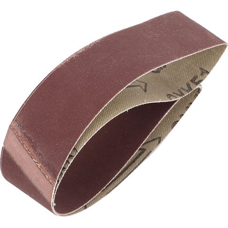 10 bandes abrasives en alumine 533x30 mm grain 800 pour ponçage et polissage (1/5)