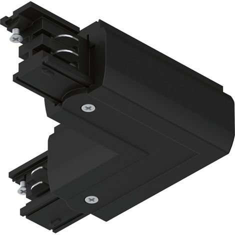 PAULMANN 91375 PRORAIL3 L-CONNECT ERDE ELÉMENT POUR SYSTÈME DÉCLAIRAGE SUR RAIL HAUTE TENSION CONNECTEUR EN L PRORAIL3 NOIR (1/5)