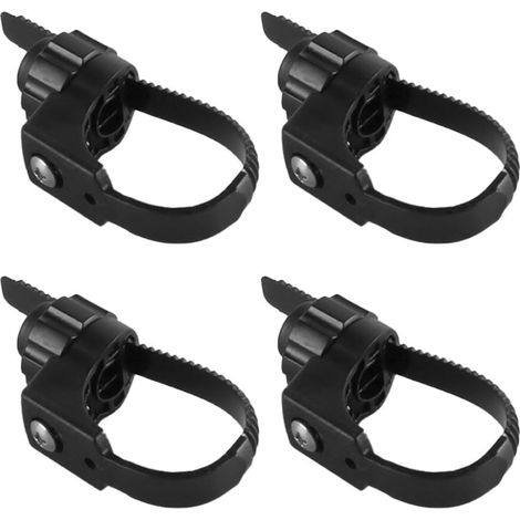 Lot de 4 Colliers de Fixation pour Garde-Boue de Vélo Clips de Montage Réglables pour Hauban et Fourche de Bicyclette (1/5)