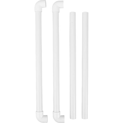 Quadratischer Schwimmring 40cm Weiß Kunststoff als
