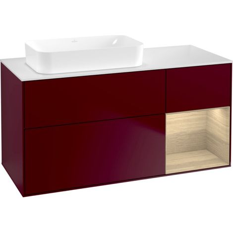 Villeroy & Boch F691PCHB Meuble sous-lavabo Finion F69 (1/2)