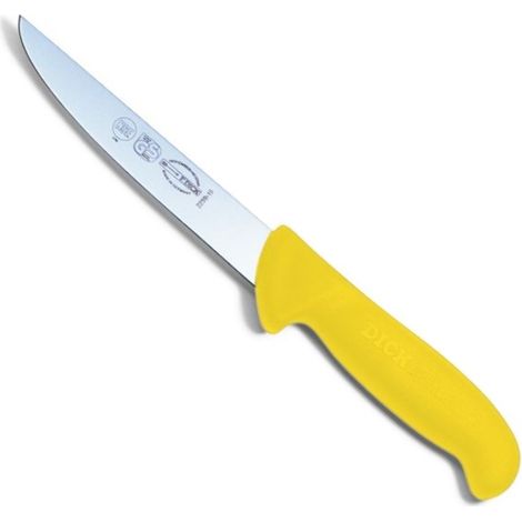 Couteau à désosser, lame large, couteau rigide, 18 cm, bleu, DICK (1/5)