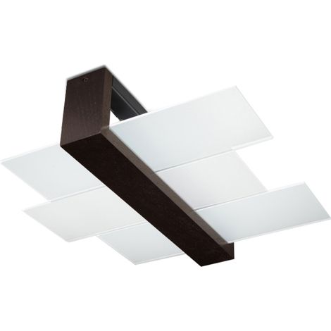 ASTRO 2 E27 WENGE HOLZ LUMILO DECKENFOUNDATION 00.139.74 (1/5)
