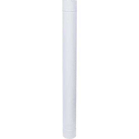 Tubo Smaltato per Stufe Save Bianco 50 cm Ø 12