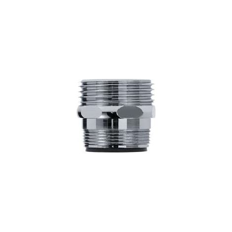 RIDUZIONE IN OTTONE CROMATO M/M  M24x1x3/4    NEOPERL
