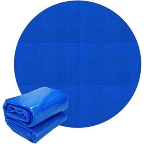 Housse à bulles ronde pour piscine hors sol – Diamètre 295 cm, compatible avec piscines de dimensions 305 x 120 cm – Protection solaire et isolation thermique (1/2)