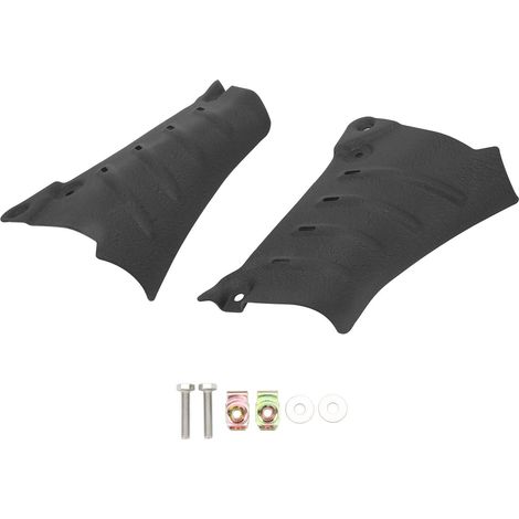 Protection inférieure pour tube de condenseur Tesla Model 3, 2 pièces, cache en acier au carbone pour conduite de liquide de refroidissement de châssis (1/5)