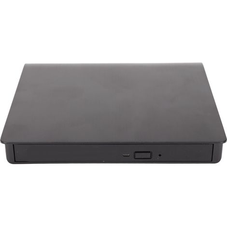 Lecteur DVD externe USB 3.0 portable, ultra-fin, alimenté par USB, pour ordinateur de bureau et portable (compatible Windows).