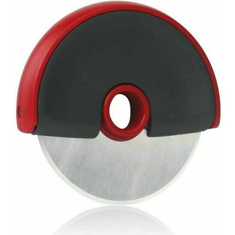 Pizza Router Professional Stainless Steel Pizza Cutter with Non-Slip ABS Handle for Pizza, Cakes, Bread (1/4)