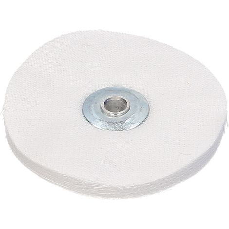 Baumwoll-Polierbürste, Durchmesser 80 mm, Dicke 5,5 mm - BIOSPACE (1/5)